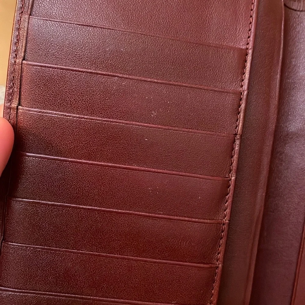 Authentic Vintage Cartier Bifold wallet